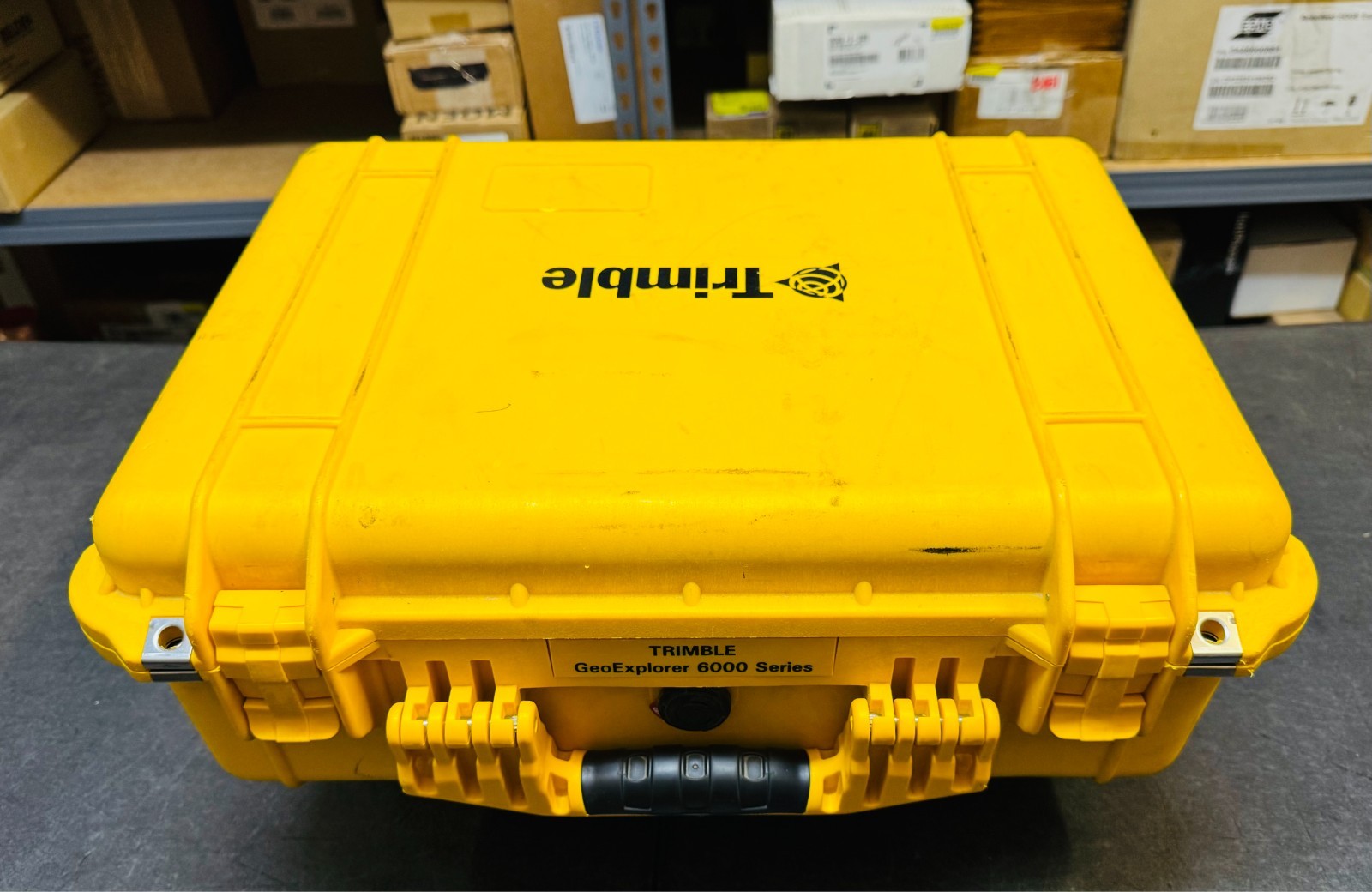 Trimble Geo XH GNSS Floodlight Centimeter NMA Antenna 57970-00 GPS Pelican Case