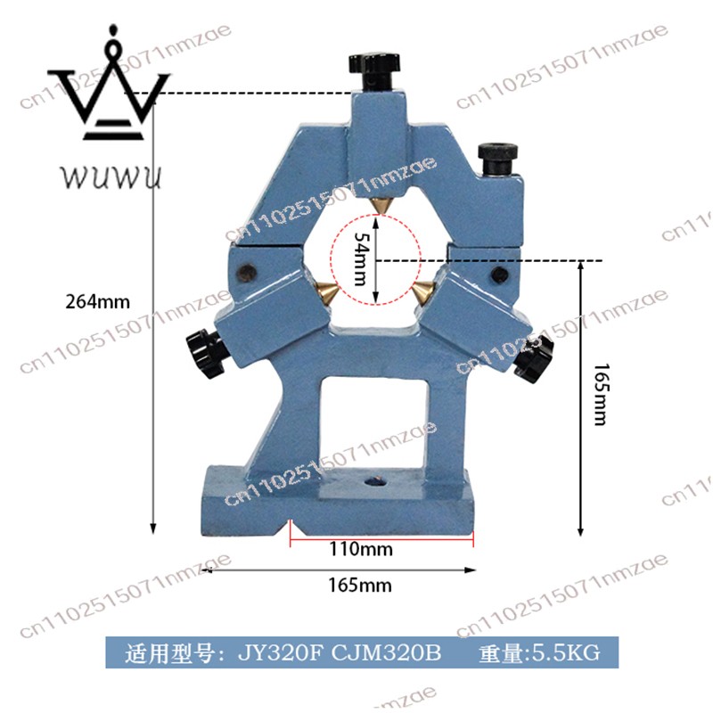 JY320F/JY250G Lathe Accessories Lathe Steady Rest Follower Rest