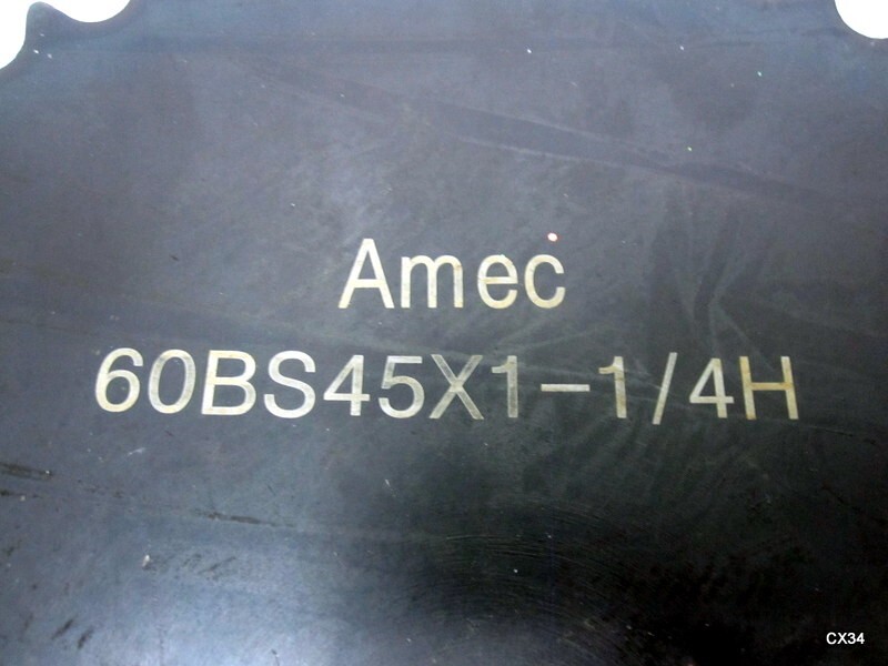 Amec 60BS45X1-1/4H Roller Chain Sprocket 45-Tooth 11-1/4″ OD 1-1/4″ Bore