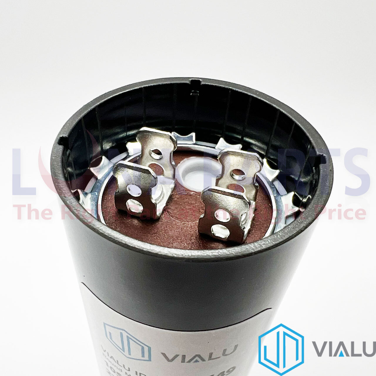 VIALU – 105-126 uf/MFD 220-250 VAC volts Round Start Capacitor 50/60 Hz