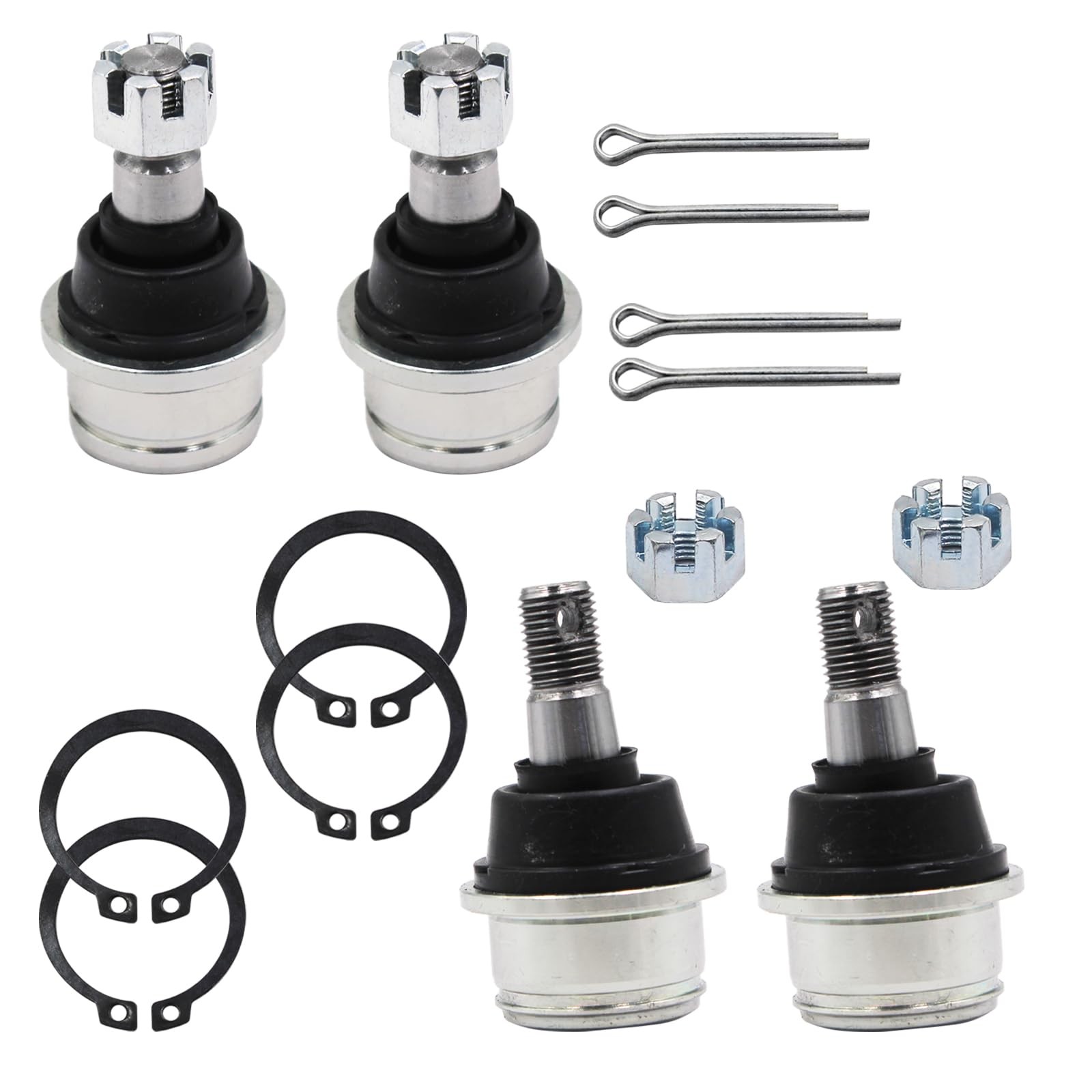 Ball Joint Kit Compatible with Rancher 350/420/400, Foreman 450/500, Rubicon …