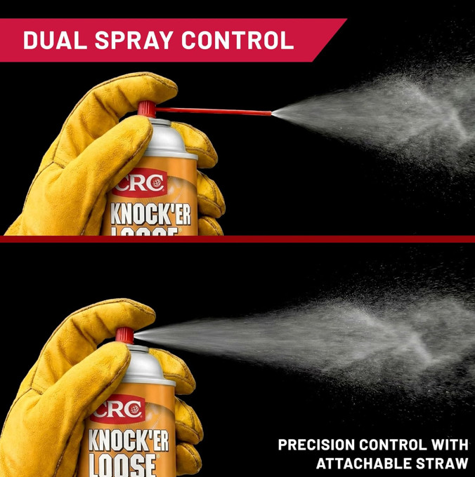CRC Knock’er Loose Penetrating Solvent 03020 – [Pack of 12], Free Shipping