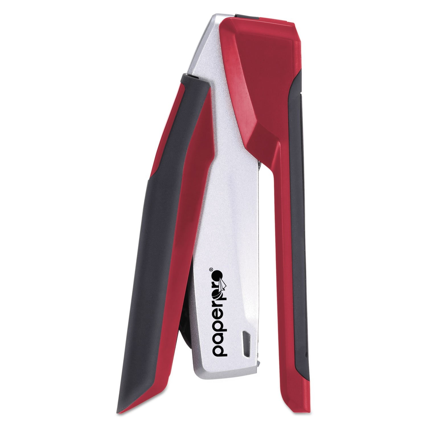 1117 inPOWER Premium Stapler, 28-Sheet Capacity, Red/Silver
