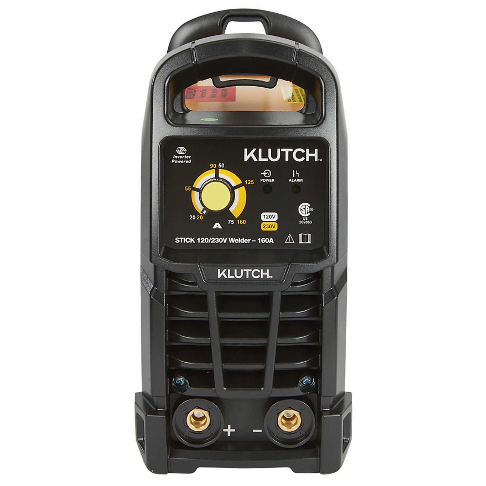 Klutch Dual-Voltage Stick Welder with Inverter Technology, 120/230 Volts, 160