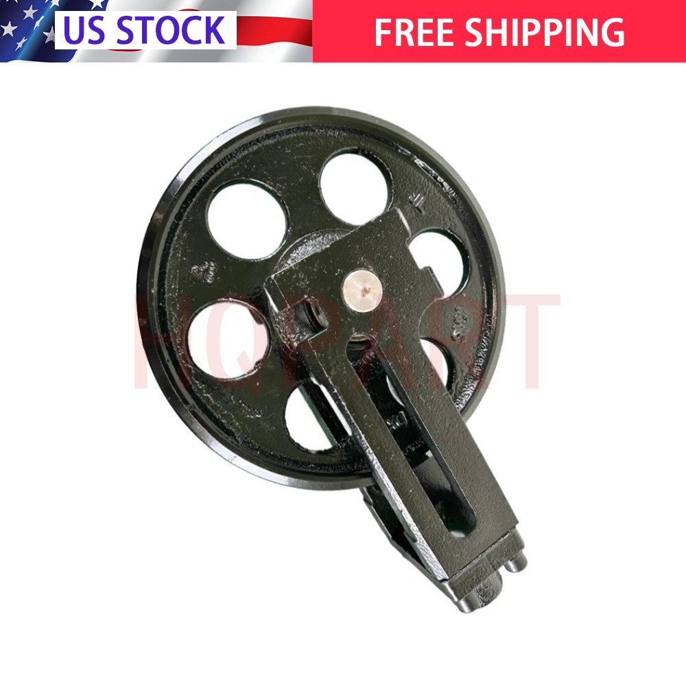 New Track Idler Wheel Assembly Front Idler For Agrotk Mini Excavator ISDZJL-H12