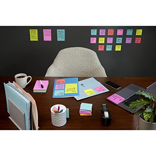 Post-it Super Sticky Notes 3×3 in. Supernova Neons Collection 3 Pads