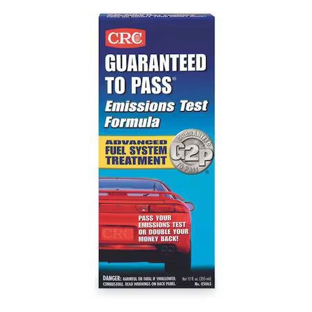 Crc 05063 Emissions Test Formula Additive, For Gasoline Engines, 12 Oz.