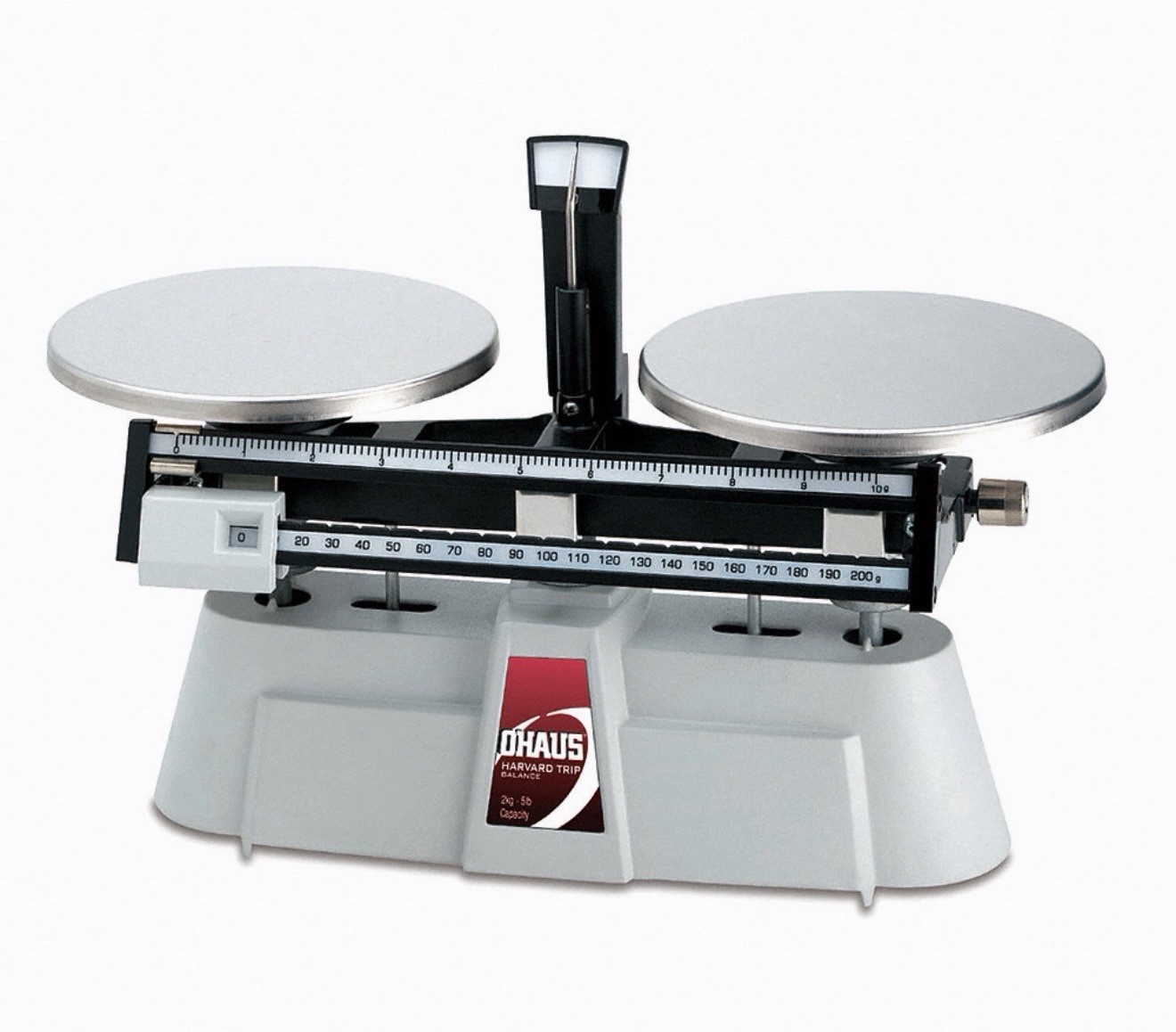 OHAUS Mechanical Beam BenchScale 4 2/5 Ib Wt Capacity Imperial, 0.1 g 1550-SD