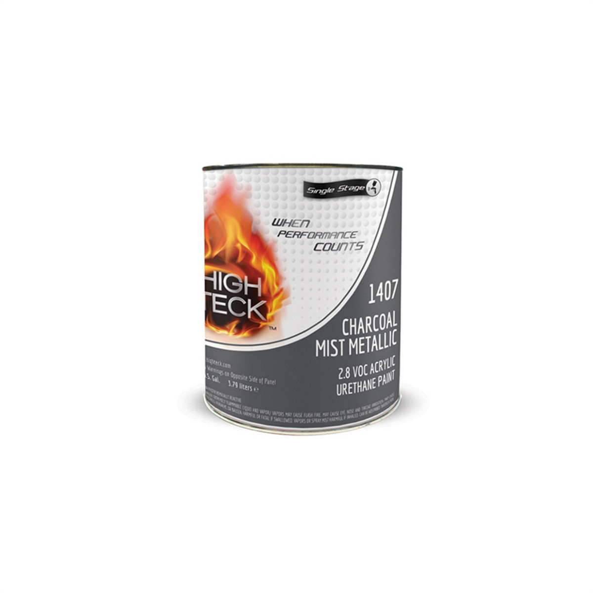 High Teck Products 1407-1 Series 1400 Acrylic Urethane Factory Pack 2K Single S