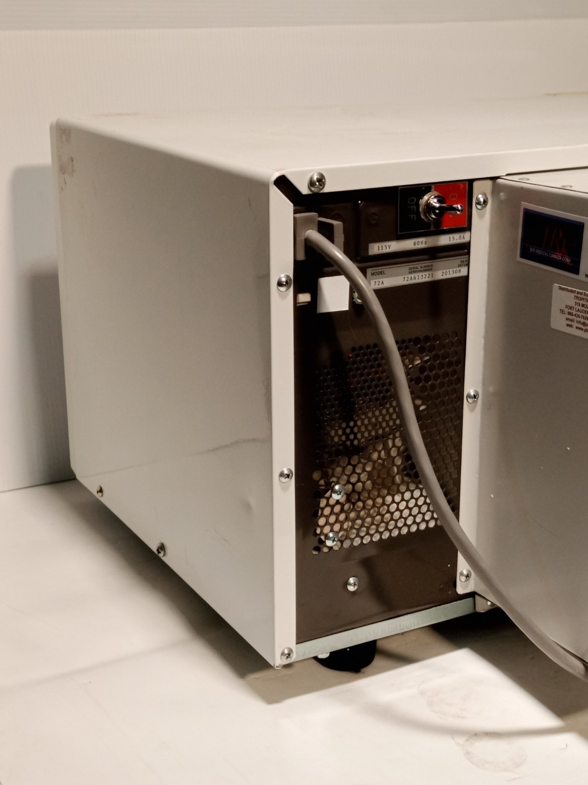 ARK Bio-Medical Canada Corp./ Ark Bio 72A Plasma Defroster 115V, 60Hz, 15.0A
