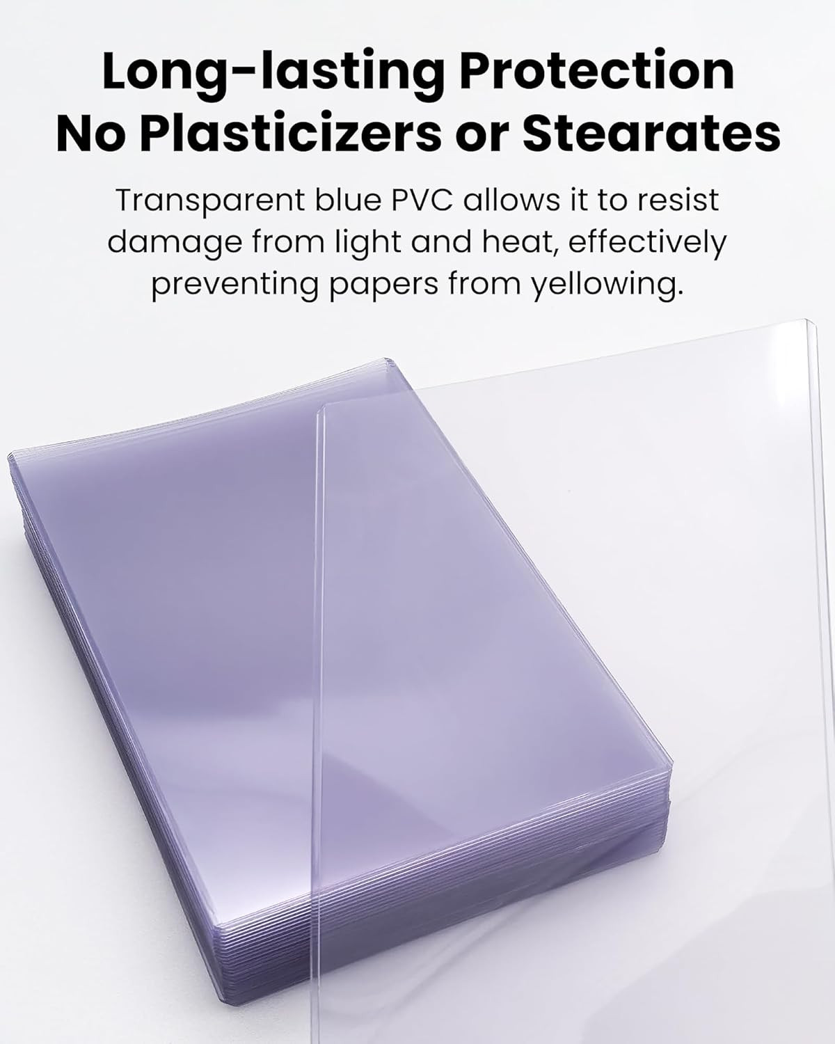 9X12 Toploader – Clear Semi-Rigid PVC Sheet Protectors, Hard Plastic Sleeves …
