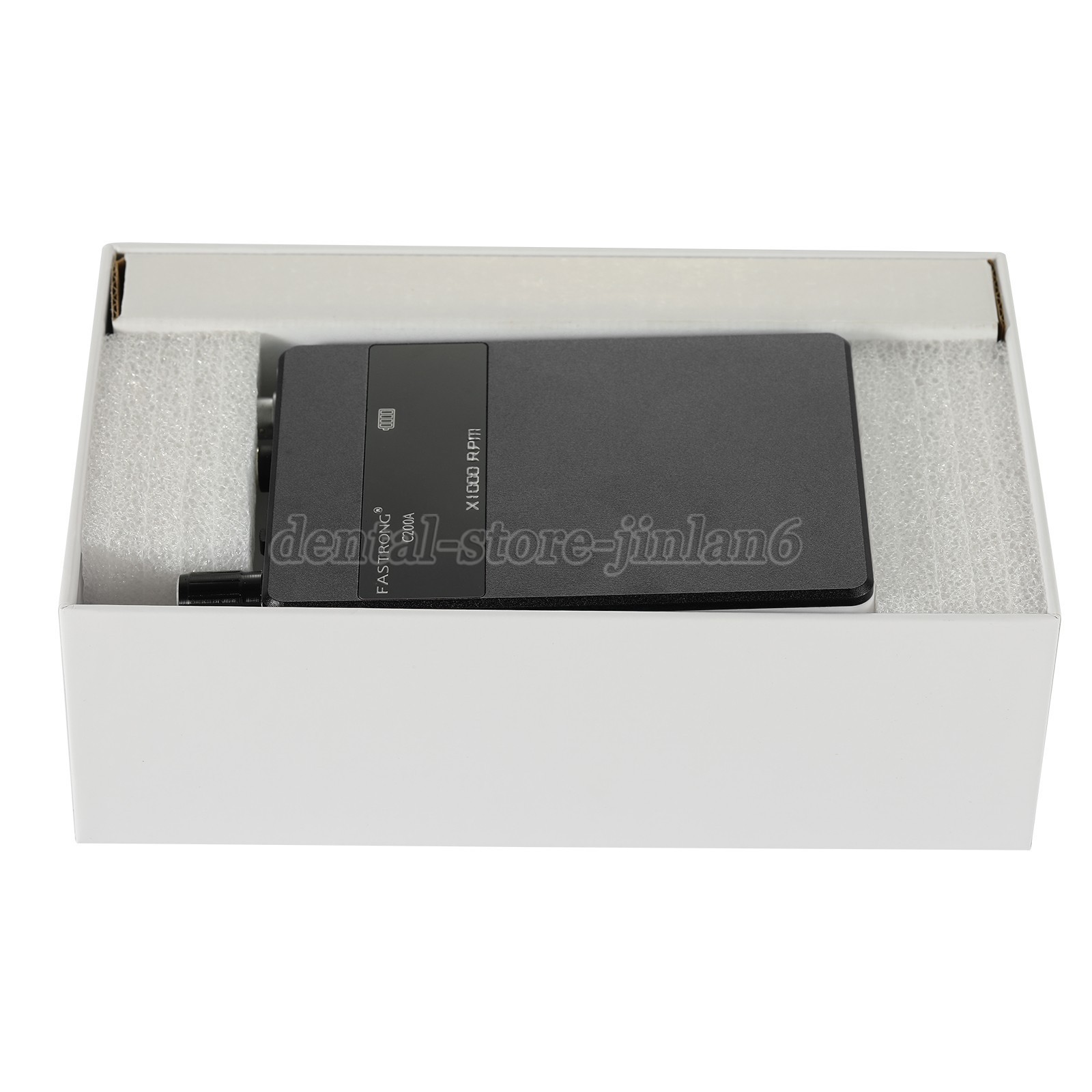 Portable Dental Lab Brushless Micromotor E-Type Grinding Polishing Machine BLACK