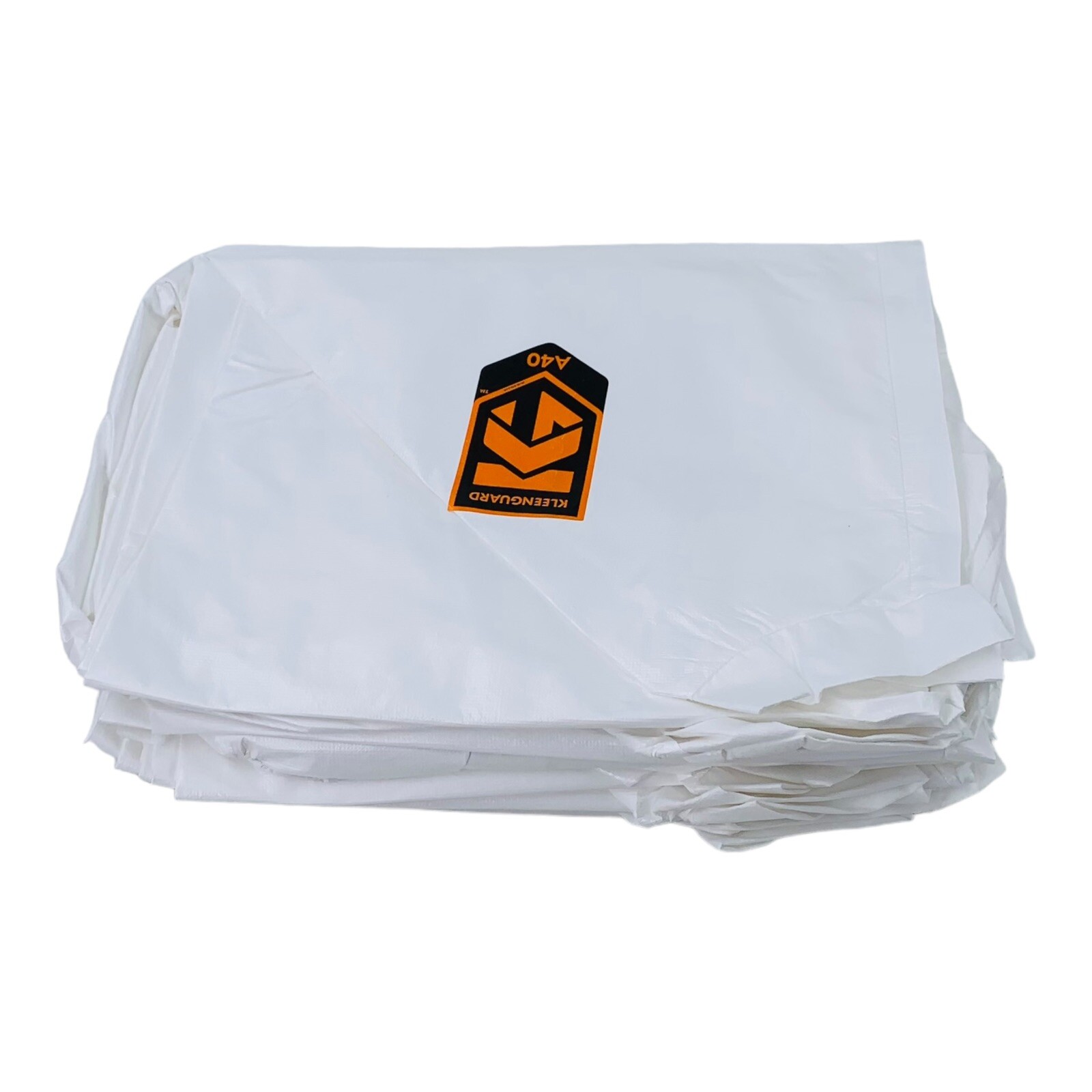 5 Count KleenGuard A40 Liquid&Particle Protection Coveralls Large Zipper Front