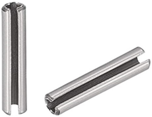 3/8″ Diameter x 2″ Long Roll Pin / Spring Pin / 10 per pack plain