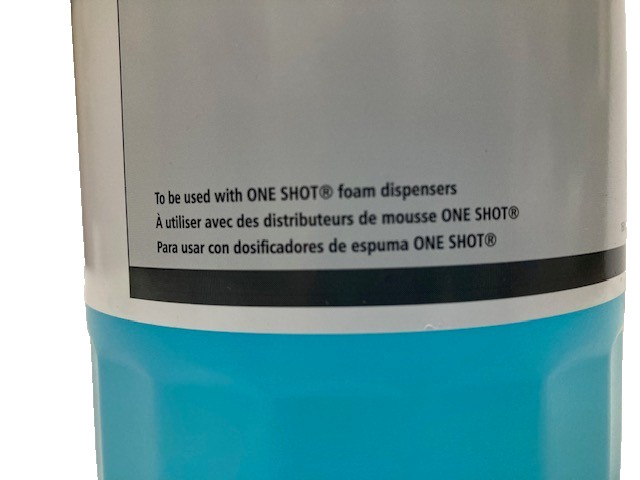 RUBBERMAID COMMERCIAL Hand Soap Series One Shot, 1,600 mL, Foam Pack of 4