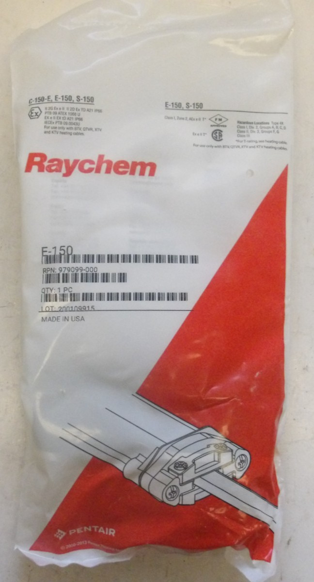 RAYCHEM P/N: E-150 LOW PROFILE END SEAL KIT RATED FOR C1D2 AREAS BRAND NEW