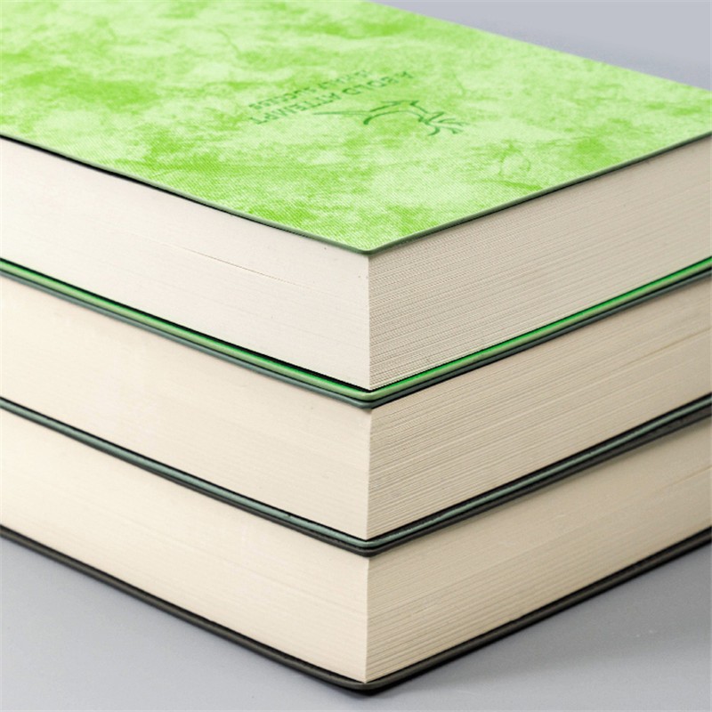 A6 Size 5.7*4″ Small Soft PU Leather Thick Notebook 640 Pages Blank Journal