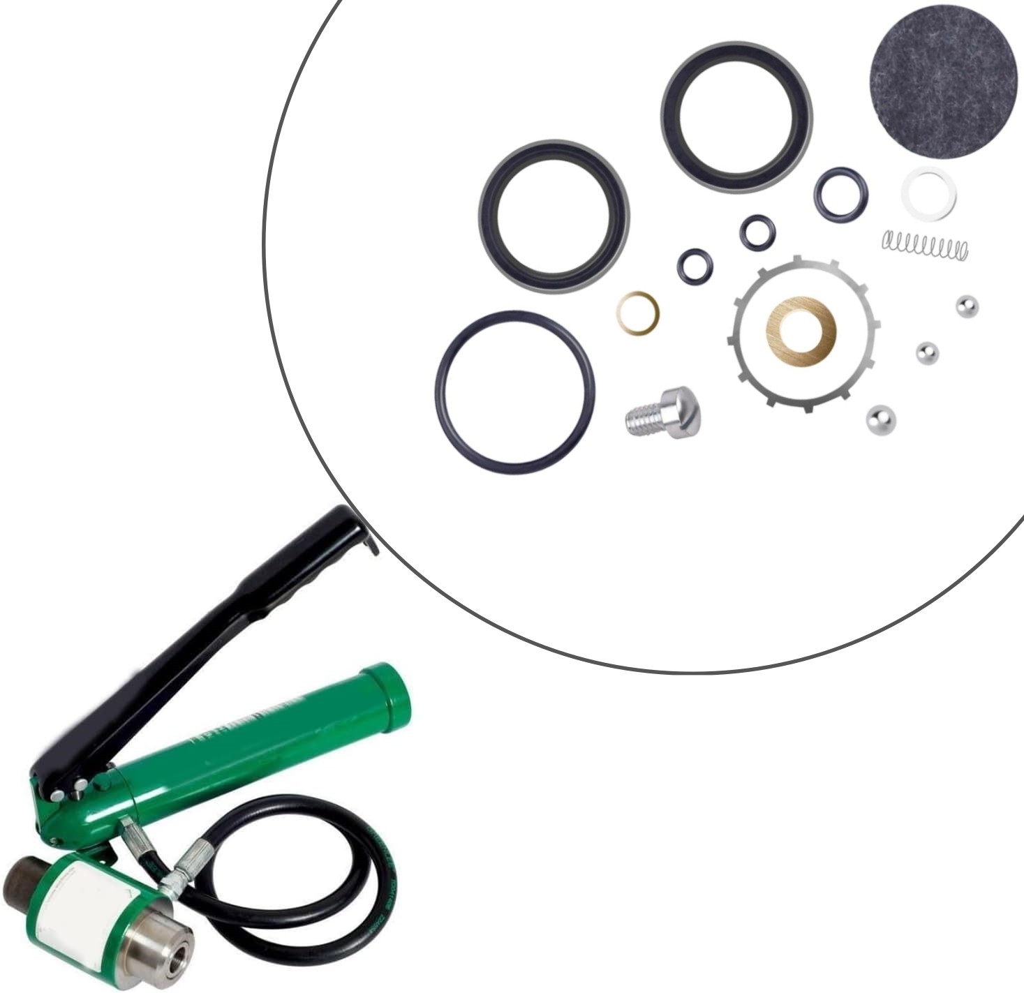 30242 Hydraulic Hand Pump Seal Kit For Model 767 Hydraulic Hand Pump BG Series