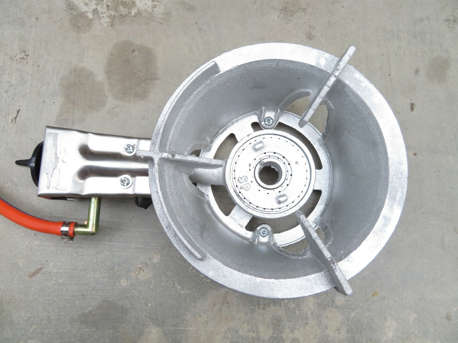 Compact 9″ High Pressure Propane Cast Iron Wok Stove Burner with Piezo Igniter