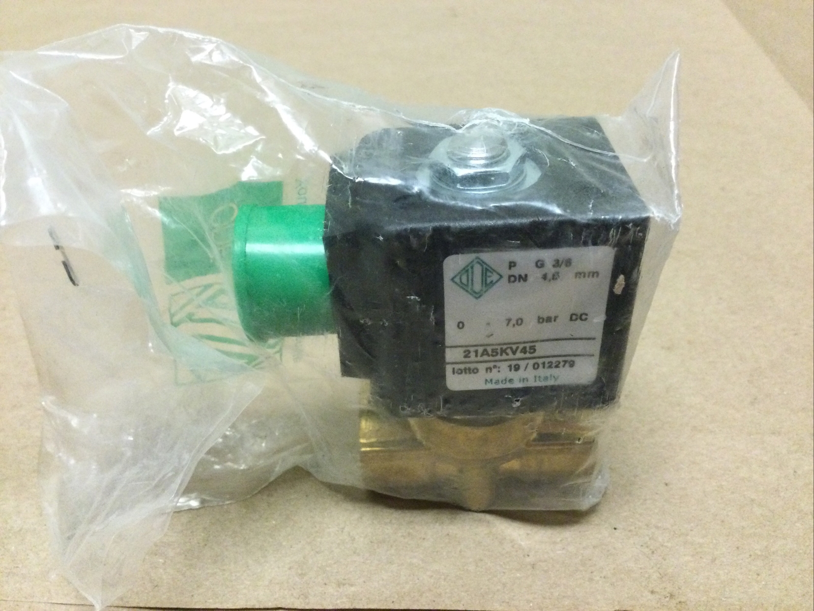 NEW ODE 21A5KV45 SOLENOID VALVE 19/012279, FREE SHIPPING