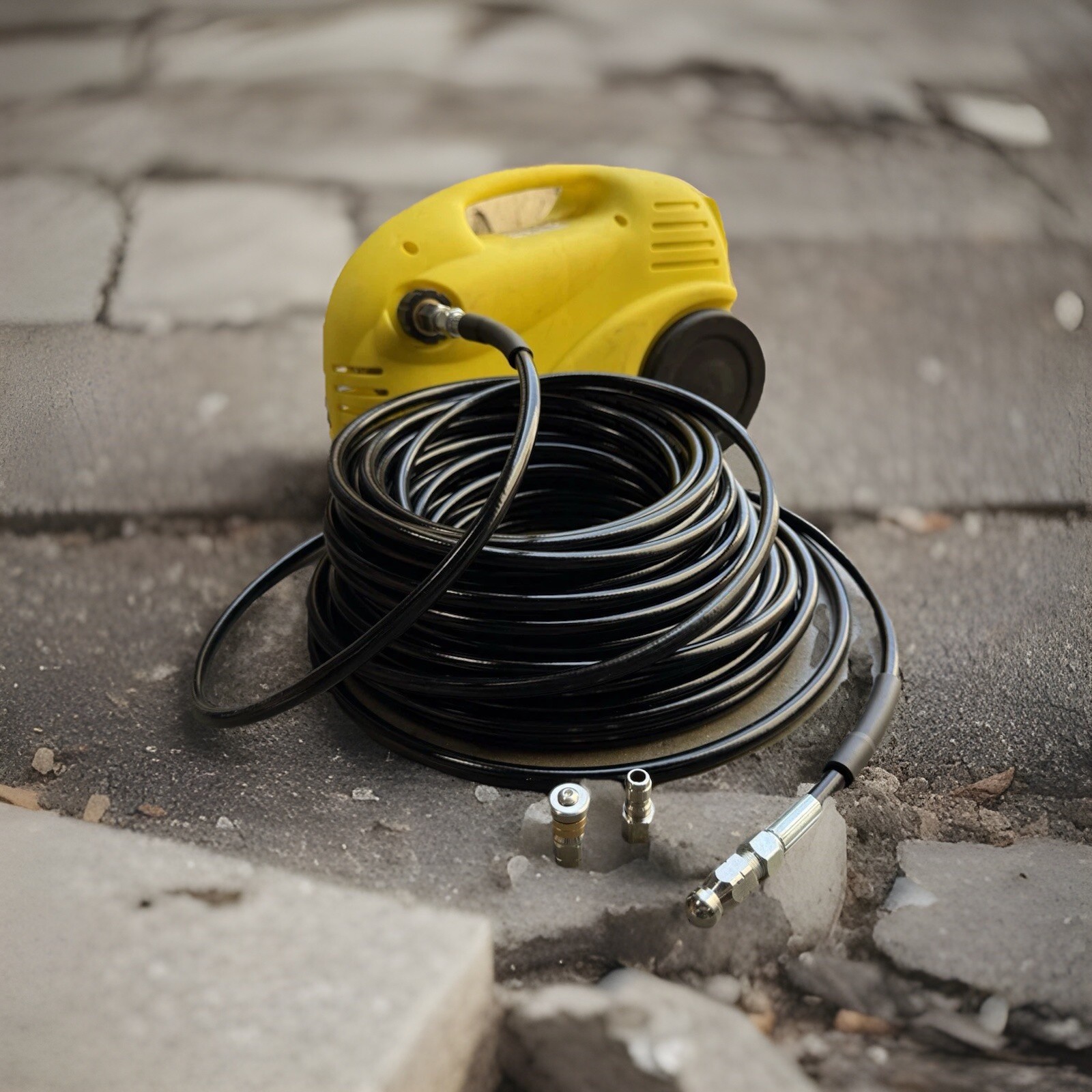 100ft Sewer Jetter Pressure Washer 5800PSI Hose Kit Clean Plumbing Drain Pipe