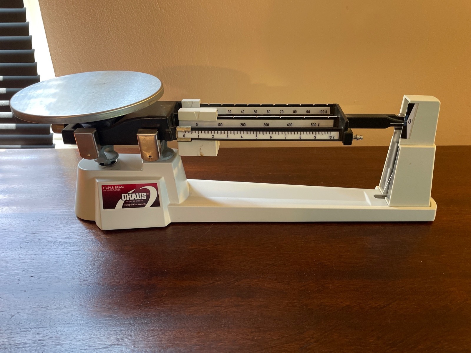 Ohaus Triple Beam Balance 700 / 800 Series 2610g 5lb Scale (Calibrated, Working)