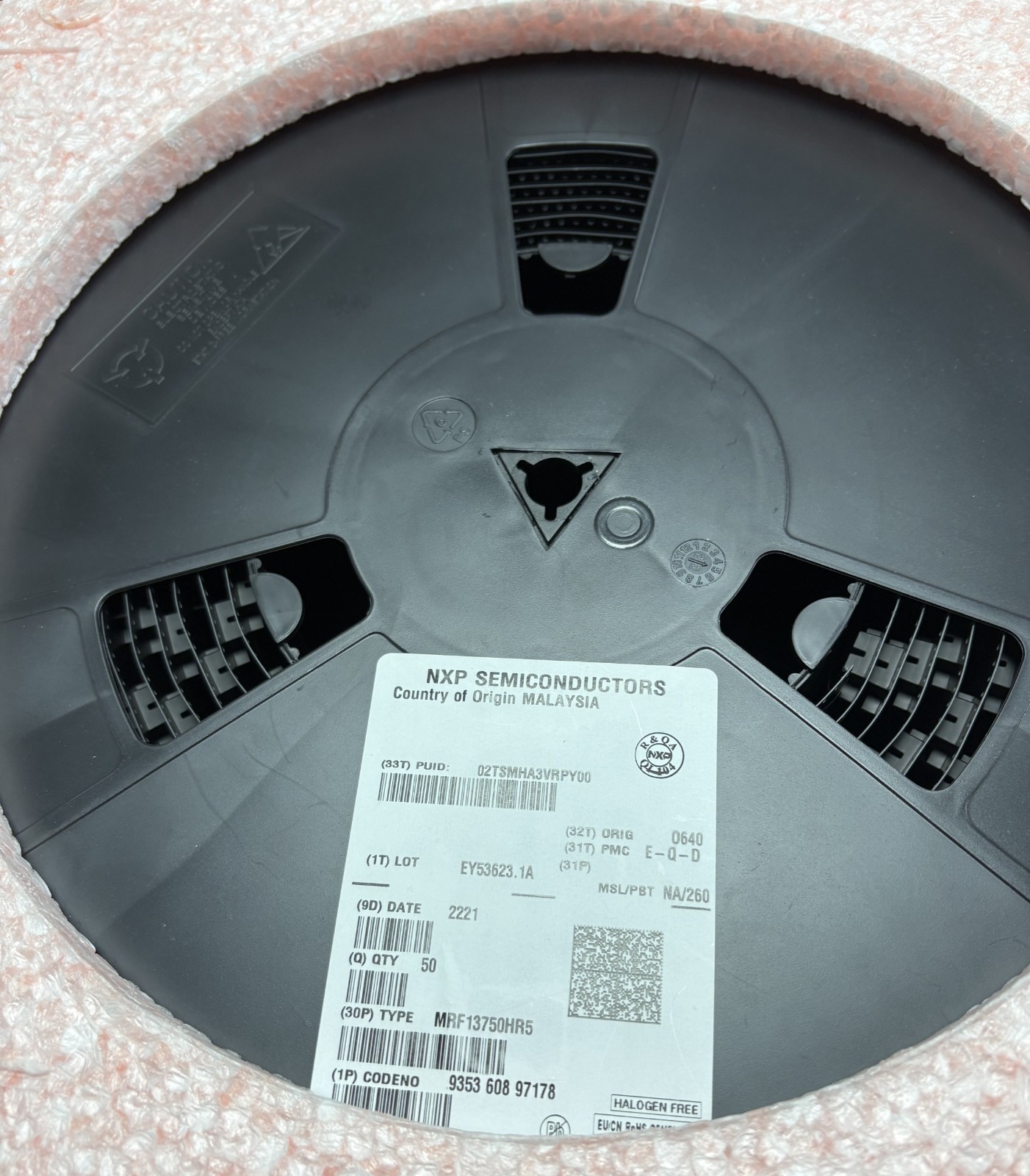 Freescale MRF13750H RF Power LDMOS Transistors 750 W CW 50 V 1300 MHz NEW