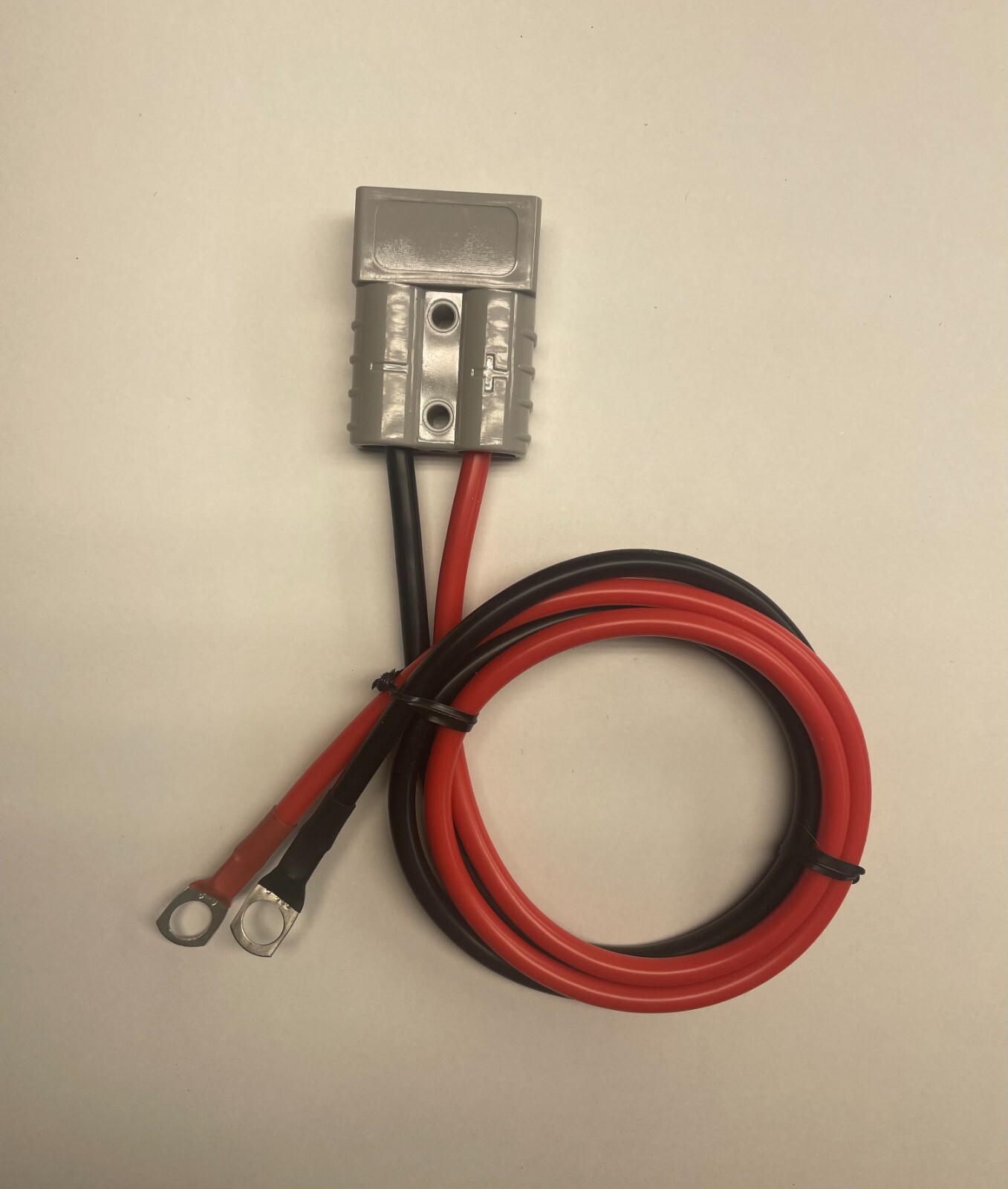 50A For Anderson Grey Plug With 100Cm Silicon 10Awg wier And 5/16″ Terminal