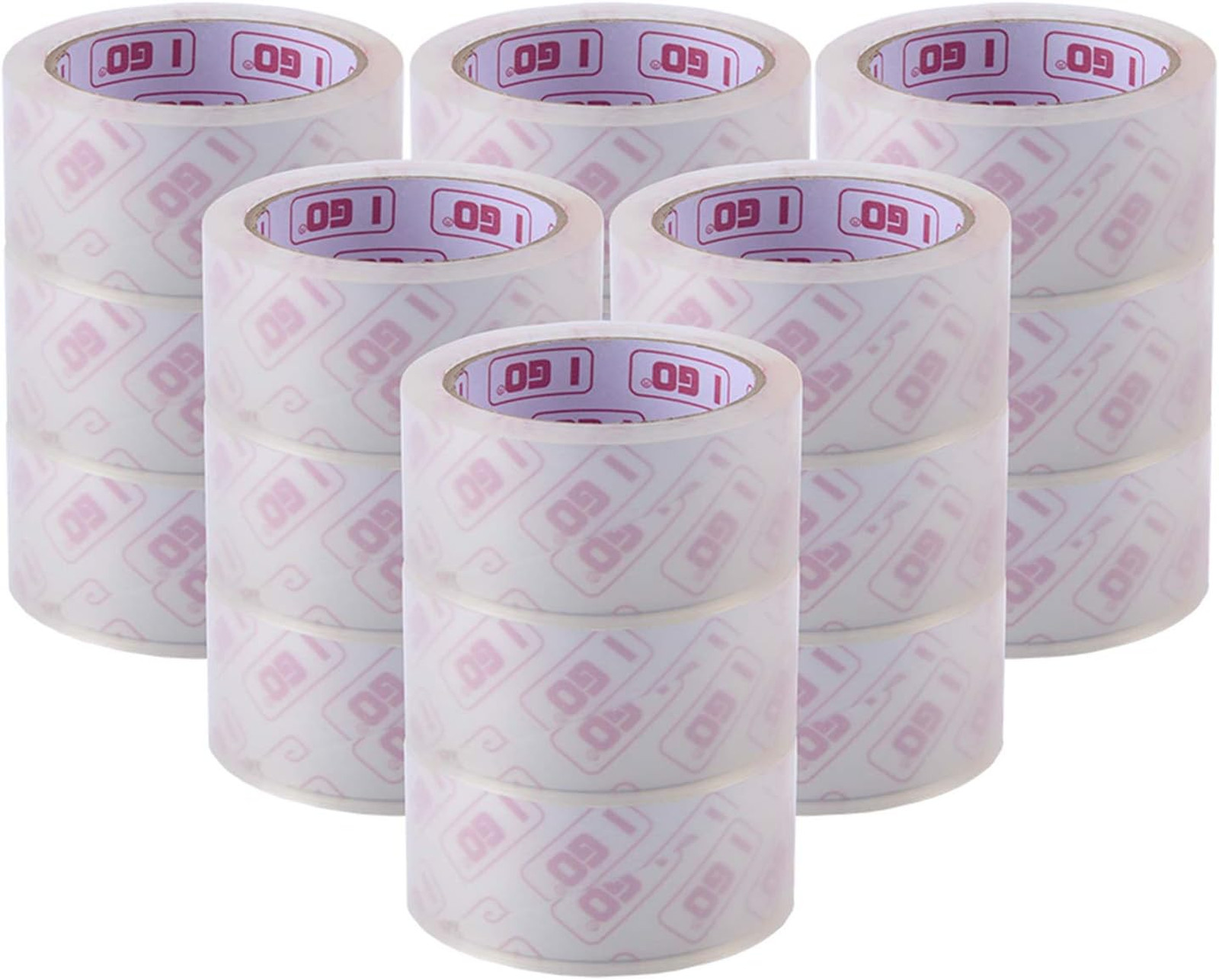 Packing Tape Refills 1.88 Inch Width Clear Shipping Moving Box Mailing Storage