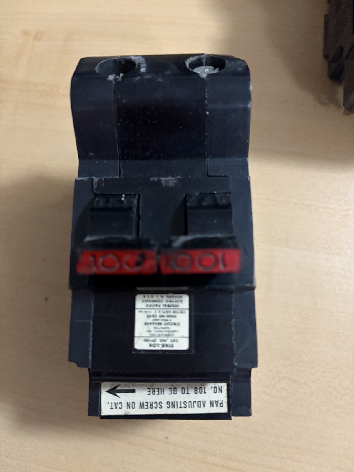 FEDERAL PACIFIC American NA2100 2 Pole 100A STAB LOK FPE and Mix Breakers
