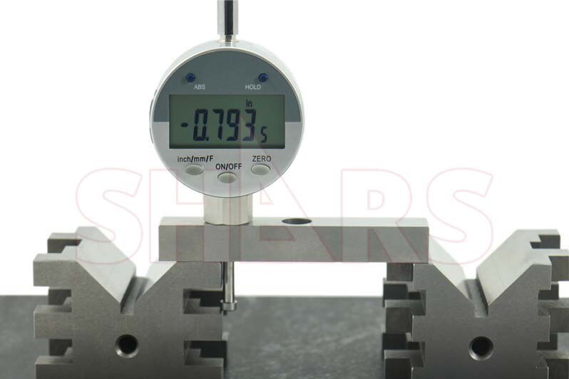 SHARS 0-22″ Electronic Digital Depth Gauge ±0.0015″ Accuracy In/MM/Fractional S]