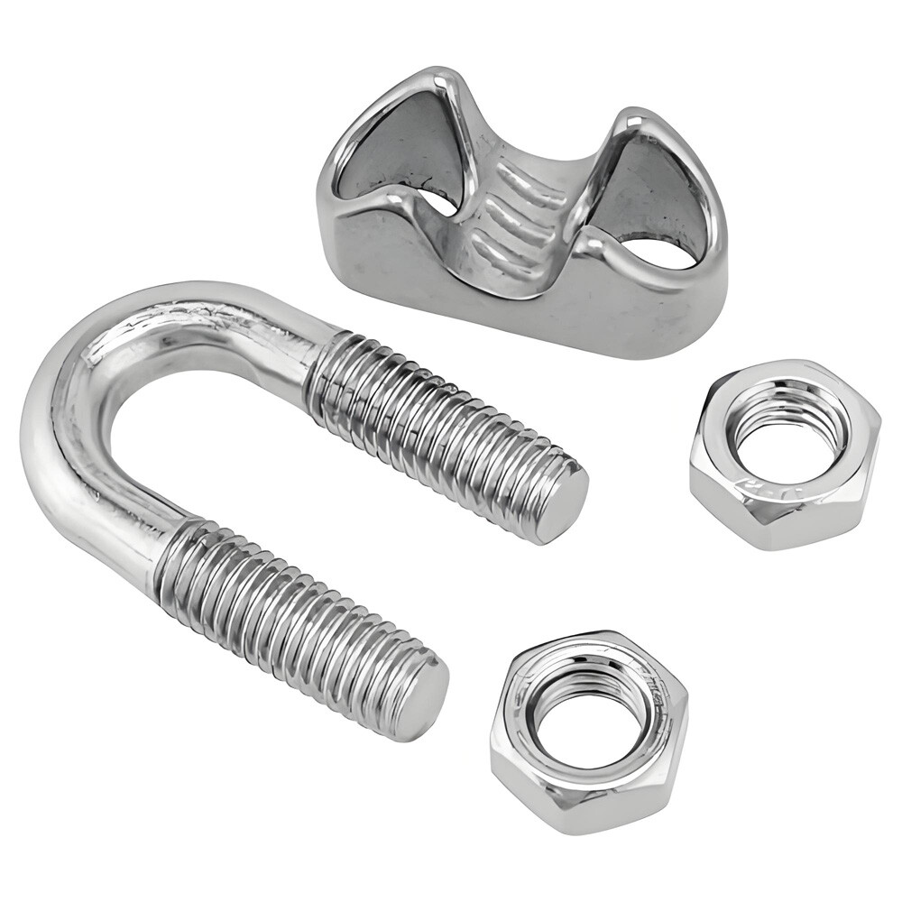 Wire Rope Grips Steel Cable Grip Clamp U Bolt 2mm 3mm 4mm 5mm 6mm 8mm to 20mm