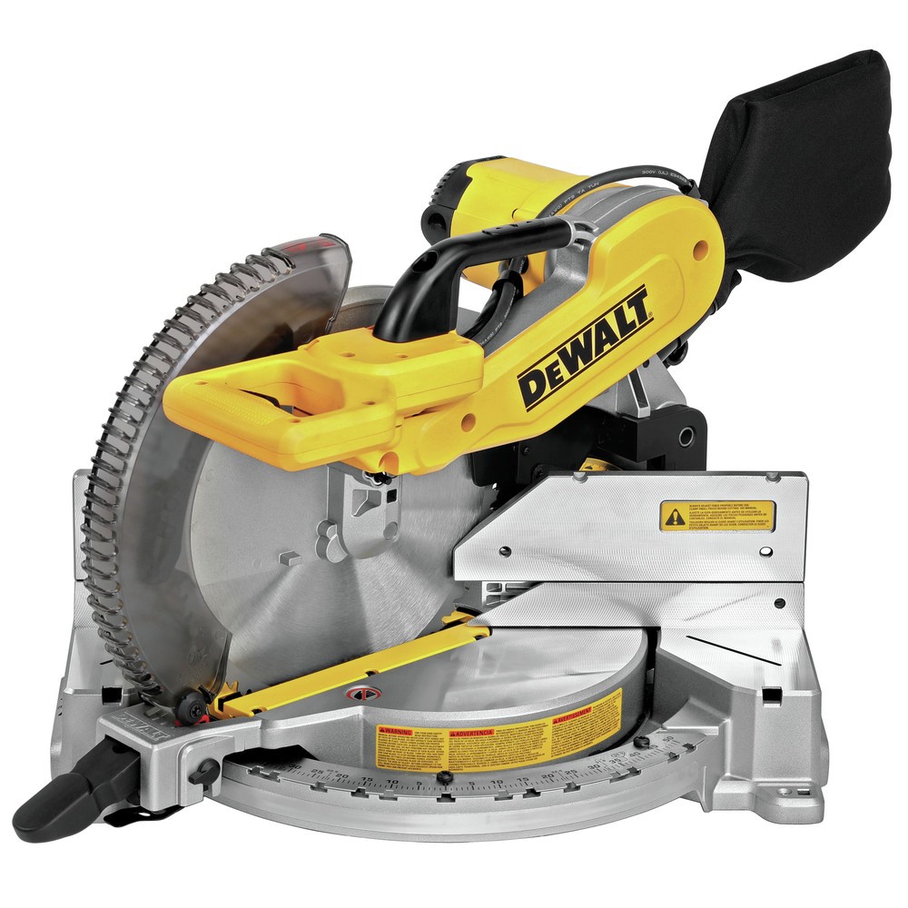 DEWALT DWS716R 15A 2-Bevel 12″ Corded Compound Miter Saw Certified Refurbished