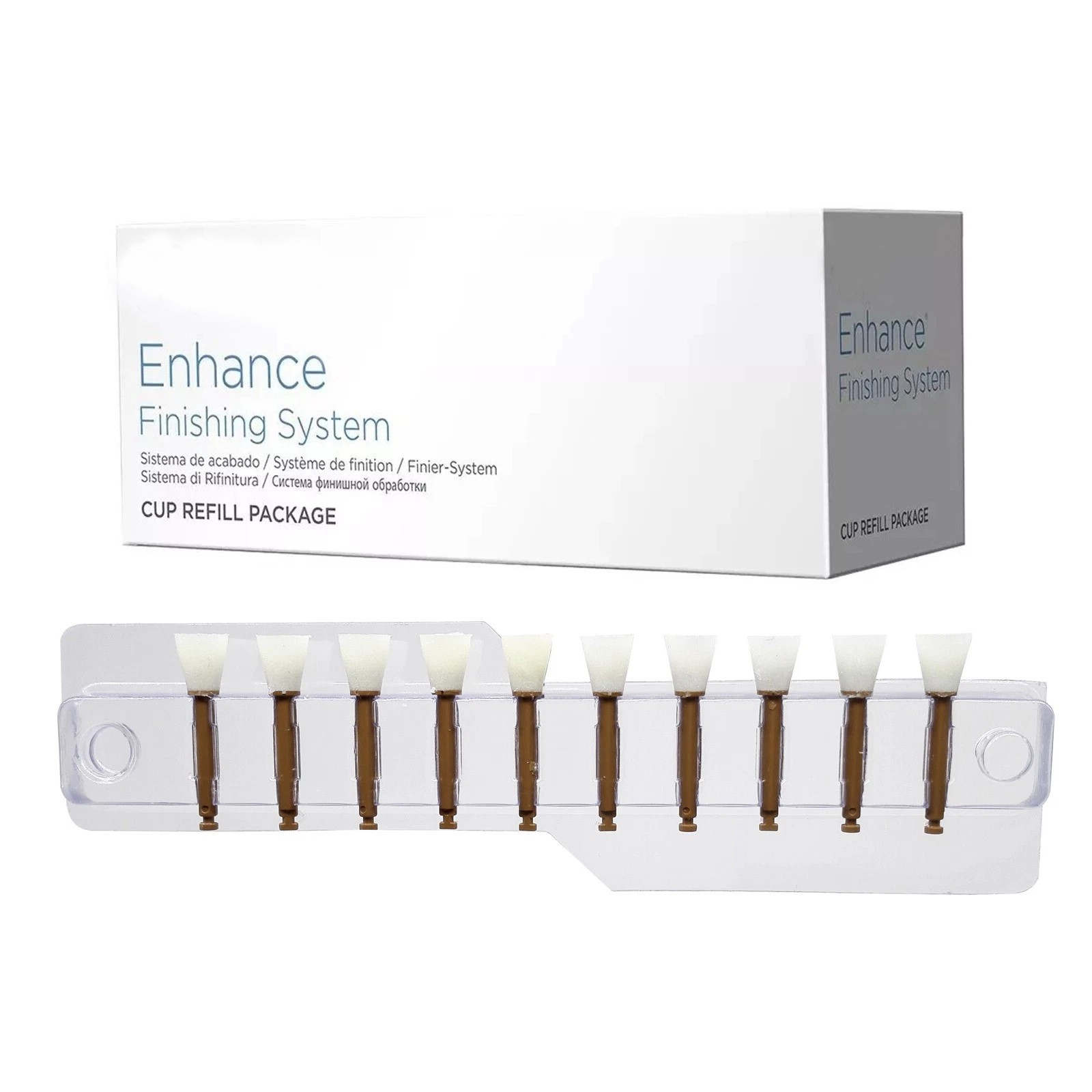 Enhance Finishing Cups 30 cups dental finishing points