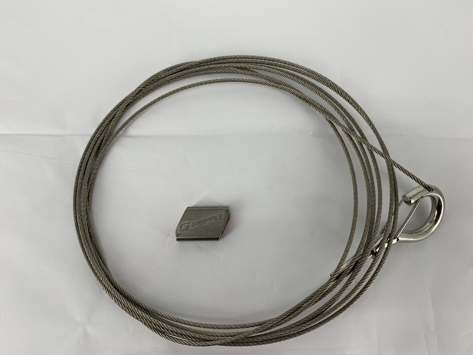 Gripple HF2-HS-10FT No. 2 Wire Rope Hanger Stainless Steel 10′ 100 lbs. Load