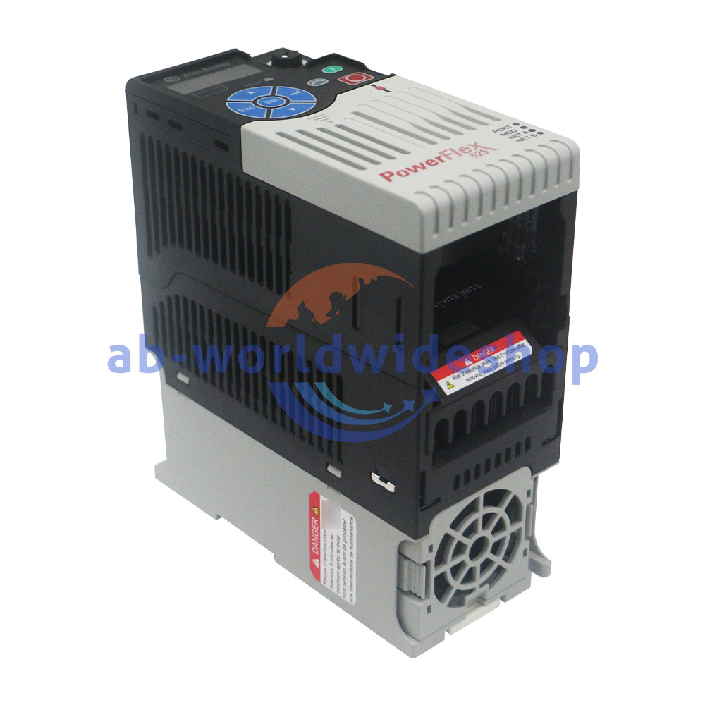 25B-V2P5N104 PowerFlex 525 0.4kW (0.5Hp) AC Drive 100% Brand New Allen Bradley