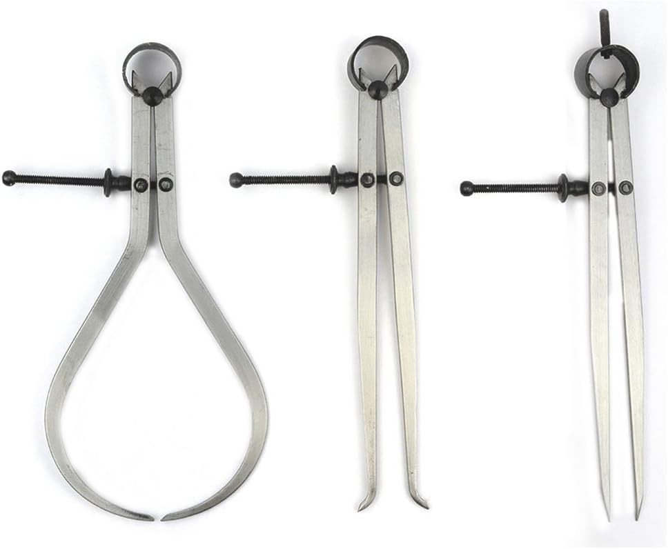 19053C 3 Pieces 8-Inch Spring Caliper / Divider Set