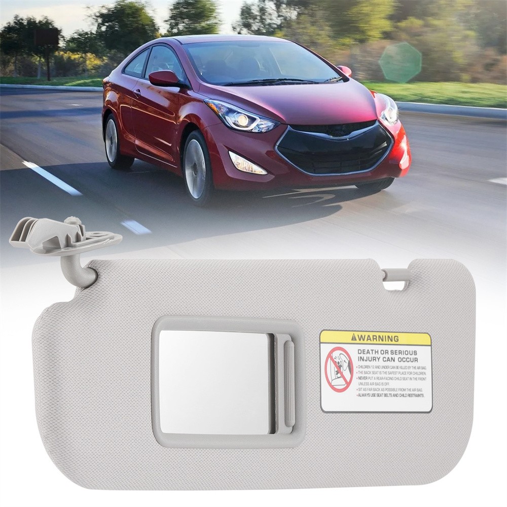 For Hyundai Elantra 2011-2015 Sun Visor Makeup Mirror Left Driver Right Side UV
