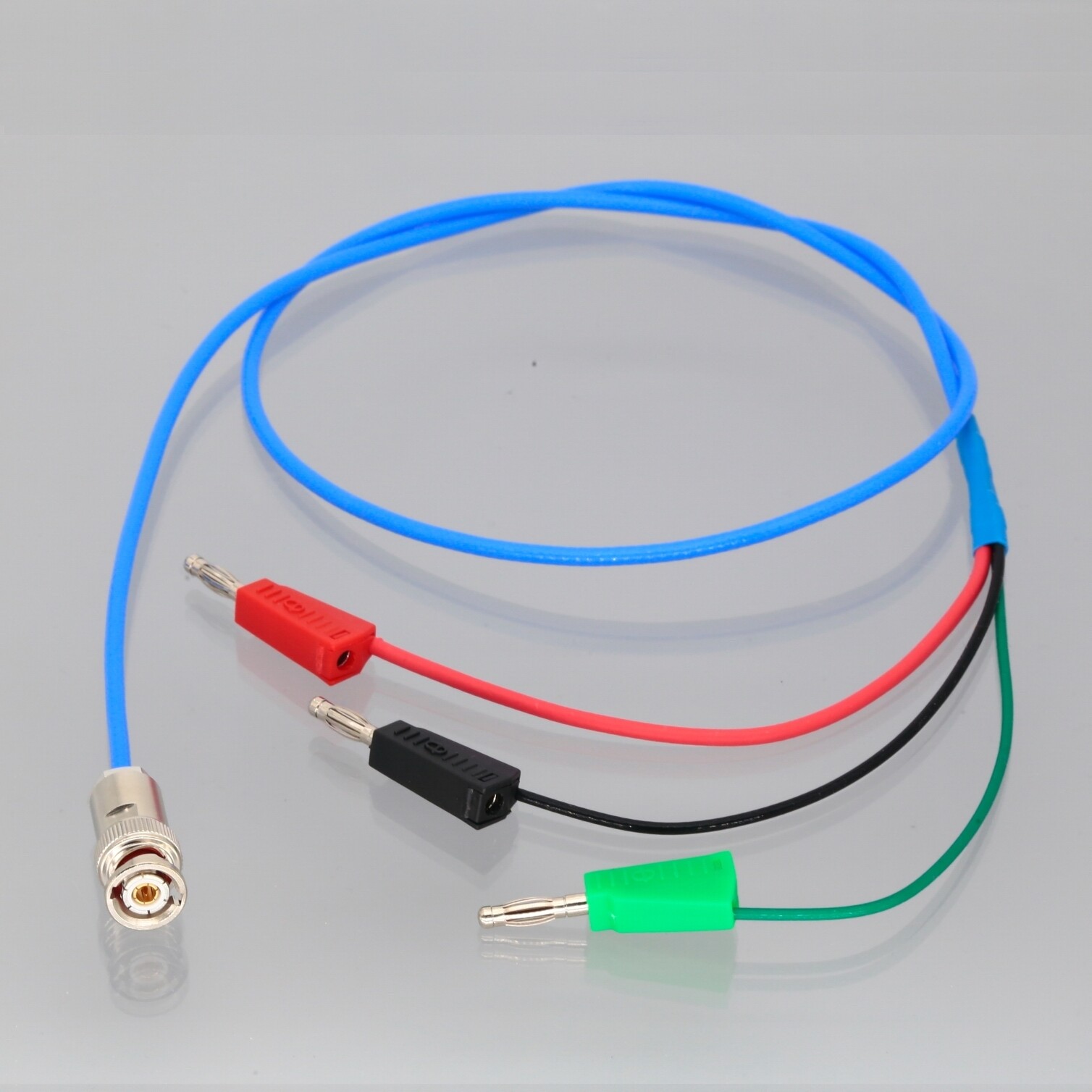 Triax 2-Lug TRB to Stackable Banana TRX316 Cable 2~9FT Copy Keithley 2600-ALG-2