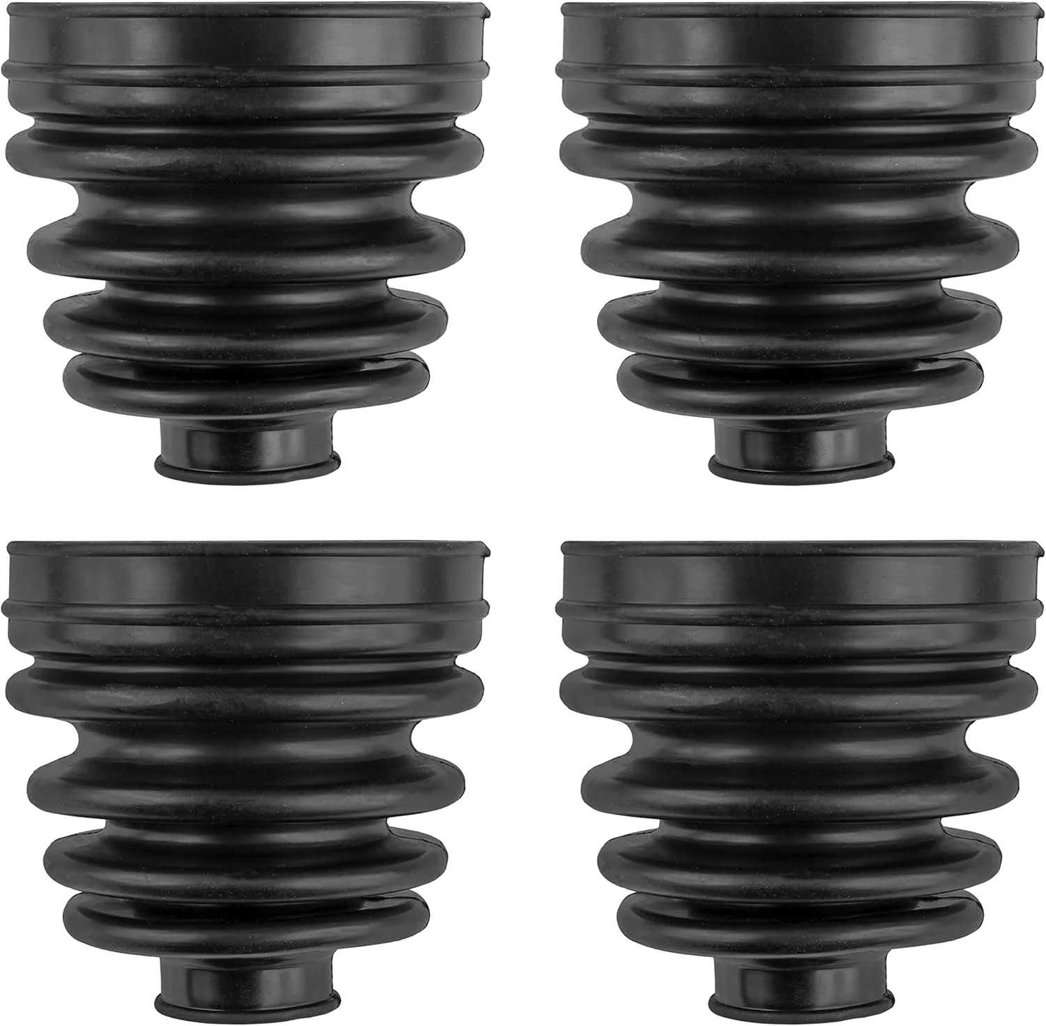 Caltric 2 Rear Axle Inner And Outer CV Boot Kits Compatible with Polaris…