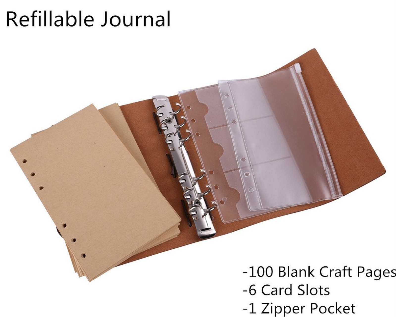 Leather Writing Journal Notebook, MALEDEN Vintage Traveler Notebook Sketchboo…