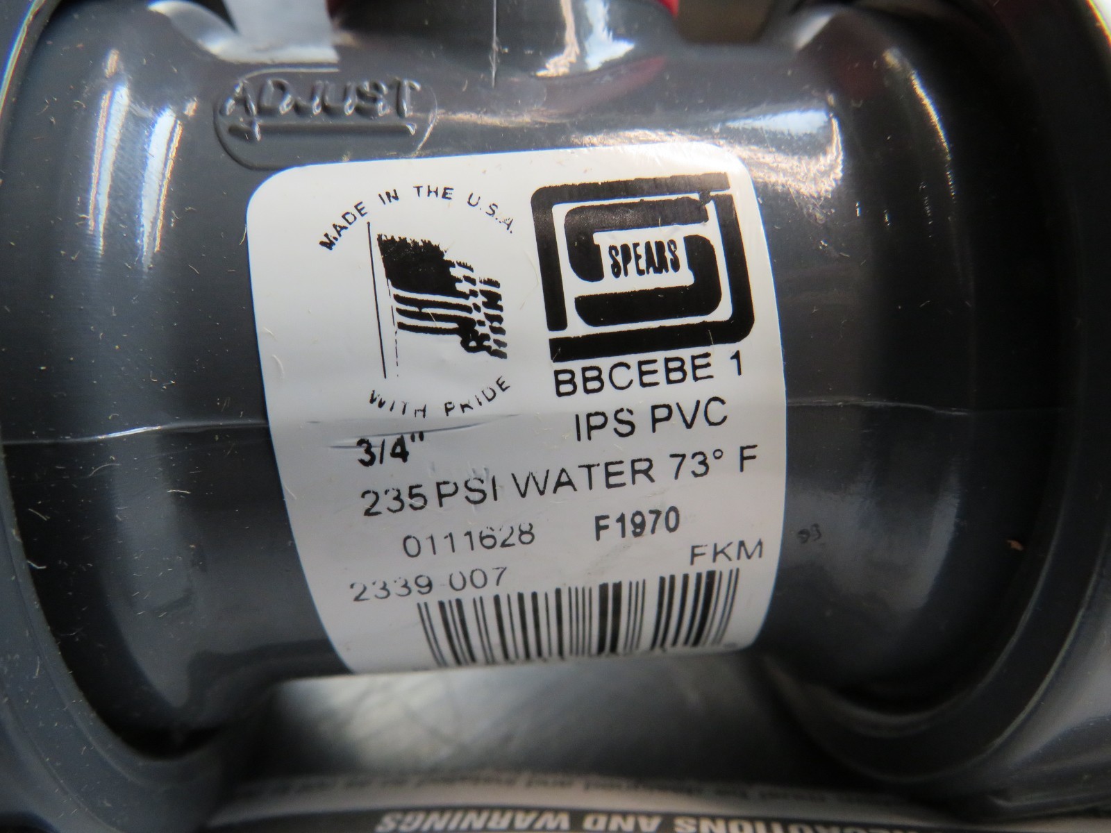Spears 2339-007 Ball Valve 3/4″ PVC