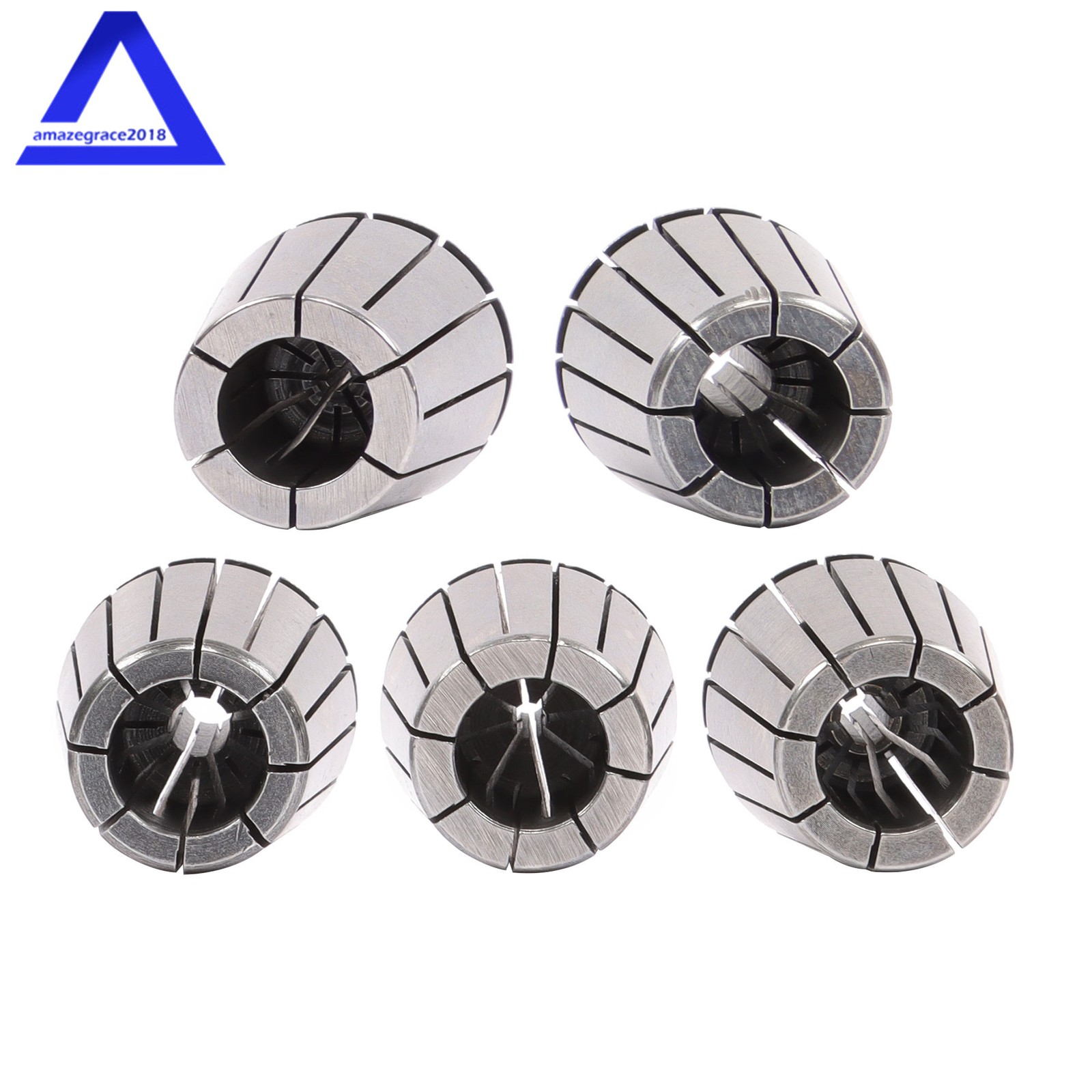15 Pcs 1-/8» – 1» Collet Set R8 ER40 Shank Chuck Holder for Milling Machine