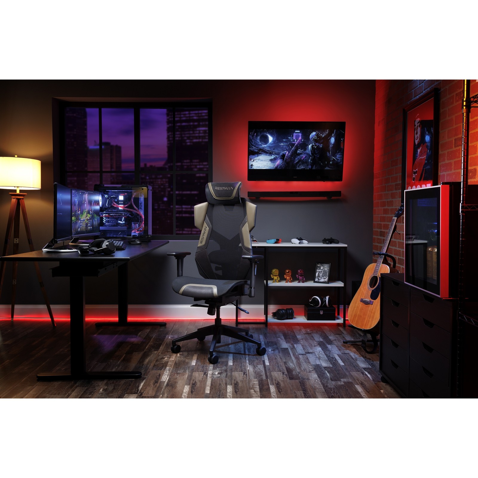 RESPAWN FLEXX Ergonomic Comfy Mesh Office Chair, Gaming Chair