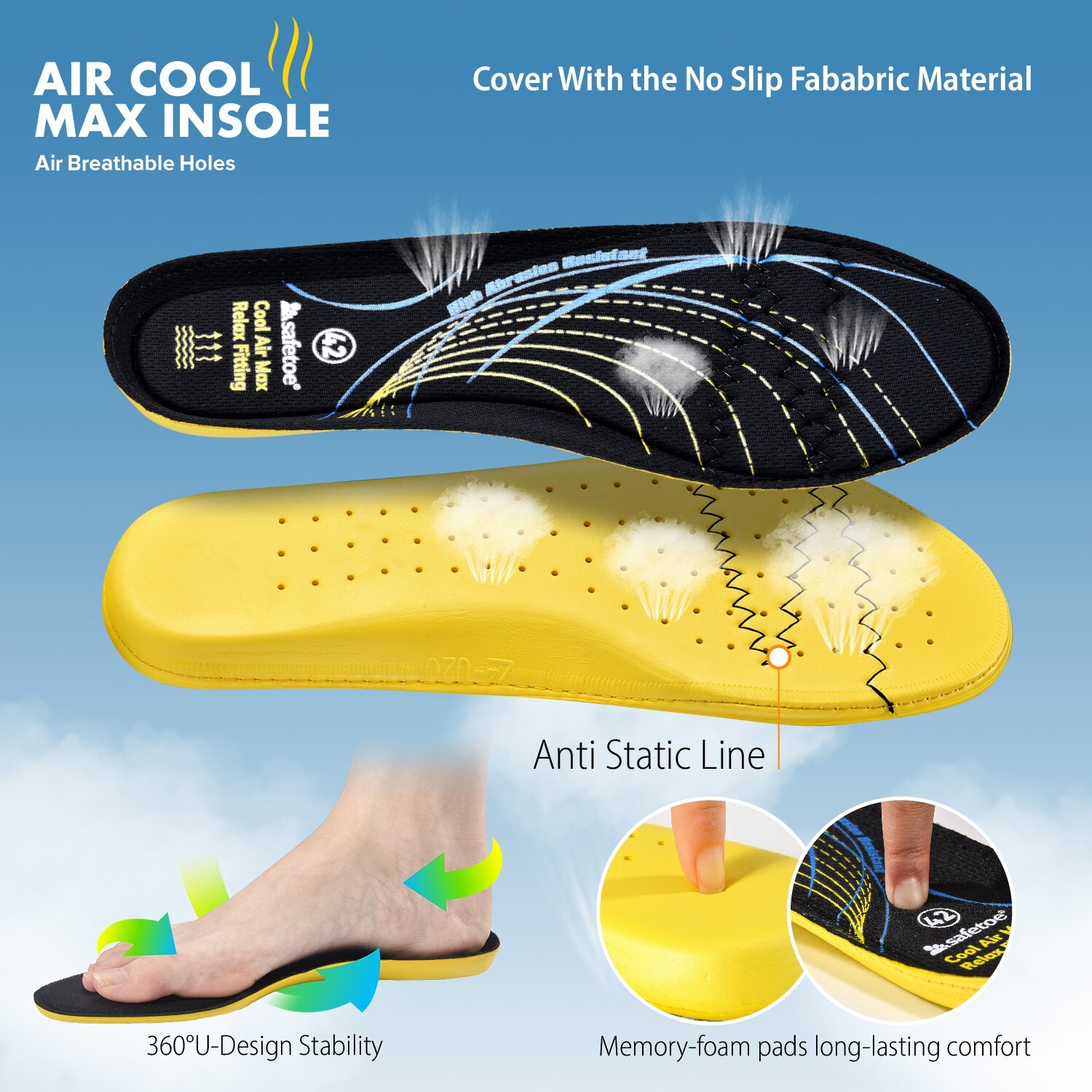 Welding Boots for Men-Toe Safety Fire Resistant 300C Anti-nail and Electric Safe