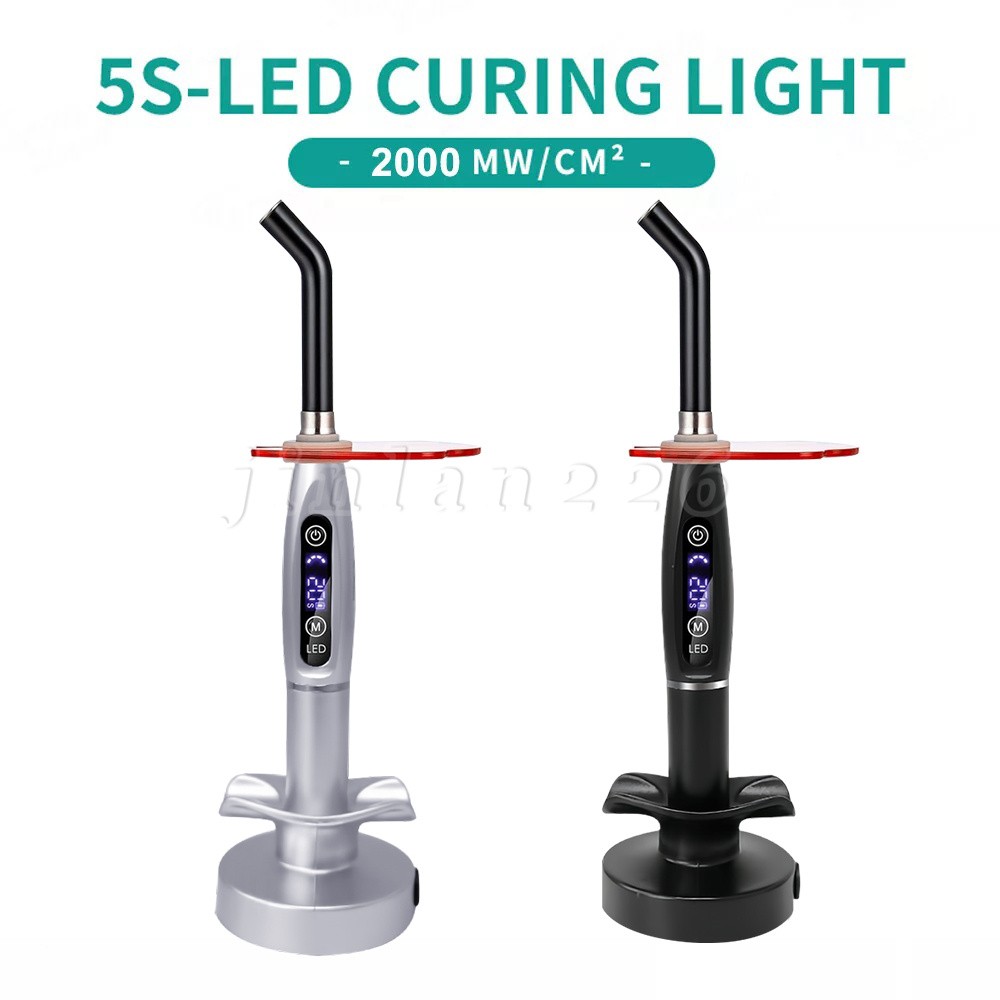 Lots Dental Wireless Cordless LED Curing Light Lamp 2000mw 5W Tool