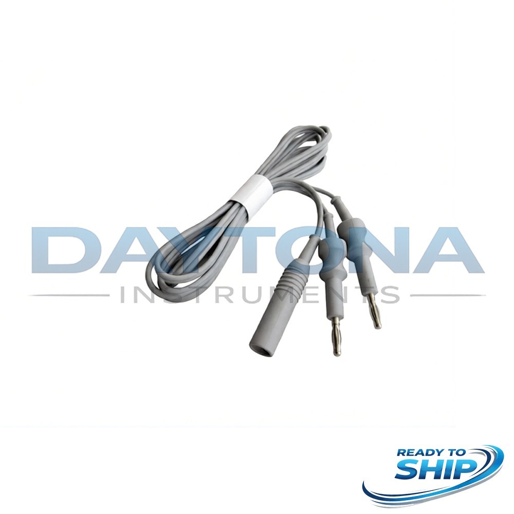 Non-Stick Bayonet Bipolar Forceps 3 Pcs & 3mtr Cord High Quality
