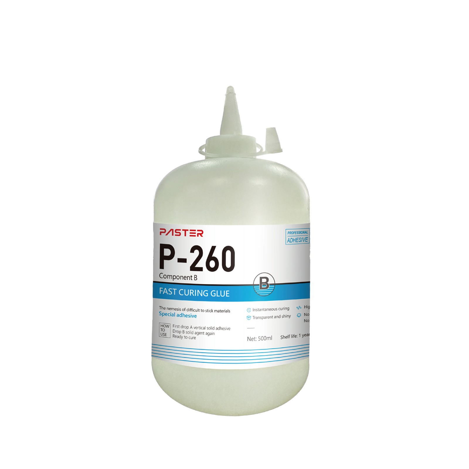 High Strength P-260A x10 + P-260B x10 FAST CURING GLUE for Channel Letter 500ml