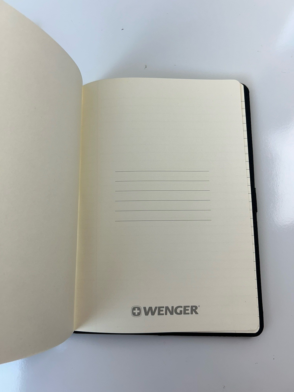Wenger Black Portfolio Organizer Padfolio Business Document Case Notebook New