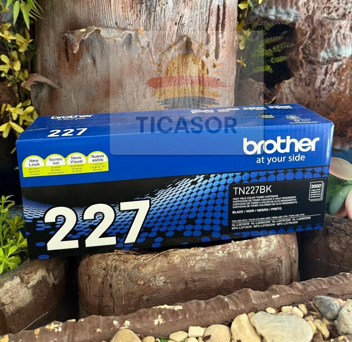 Brother TN227 High Yield Laser Toner Set (4 color) Black Cyan Magenta yellow